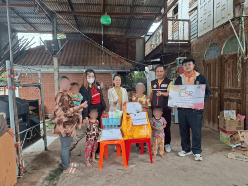 พมจ.หนองคาย มอบหมายให้ จนท.พม.หนองคาย ลงพื้นที่เยี่ยมบ้าน กรณี คนพิการทางการเคลื่อนไหวหรือทางร่างกาย ขอความช่วยเหลือและขอรับการสนับสนุนจากหน่วยงานที่เกี่ยวข้อง