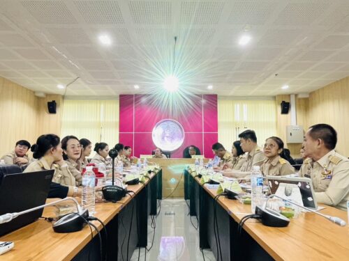 ประชุมการตรวจราชการของผู้ตรวจราชการกระทรวงการพัฒนาสังคมและความมั่นคงของมนุษย์ ประจำปีงบประมาณ พ.ศ. 2568 รอบที่ 2